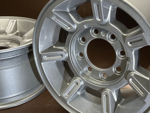 Renovace disků stříbrná metalíza