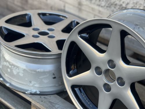 Renovace disků dvoubarevné černá a chrom